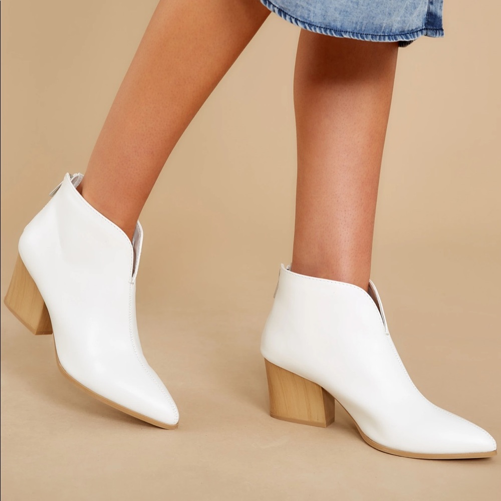 White boots